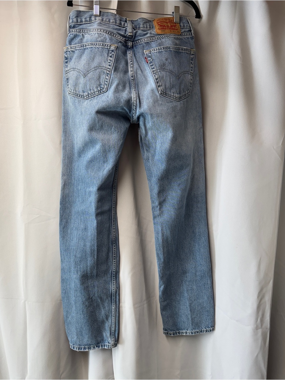 Levi's Men's Light Blue Straight-Leg Jeans